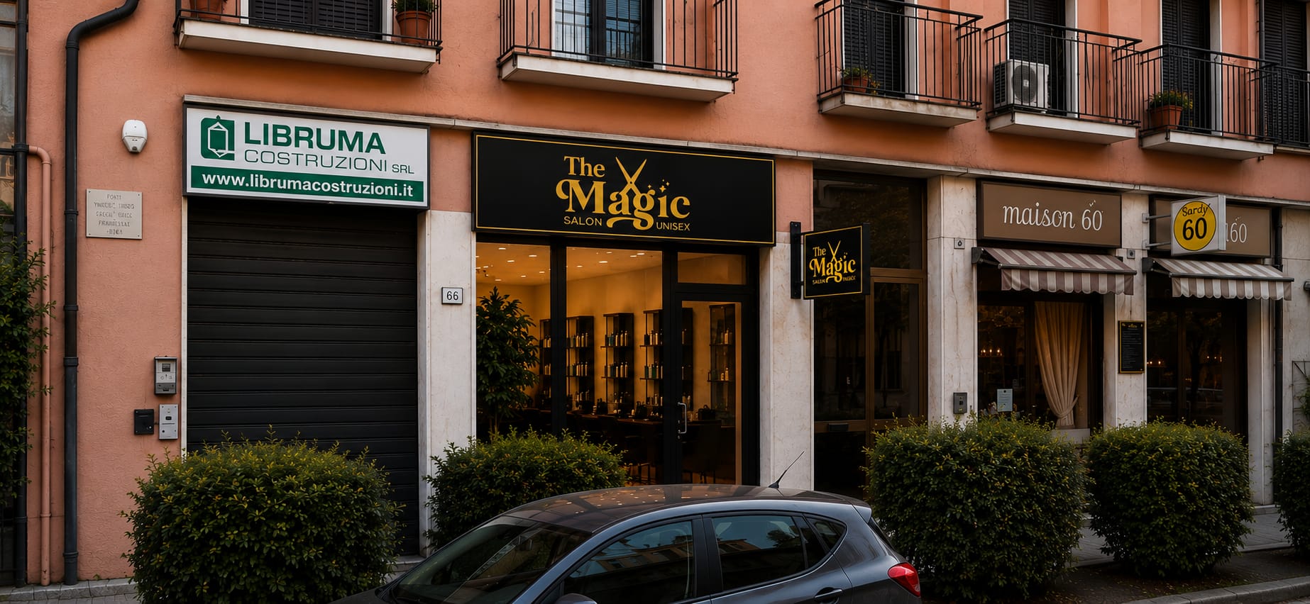 Ingresso salone The Magic